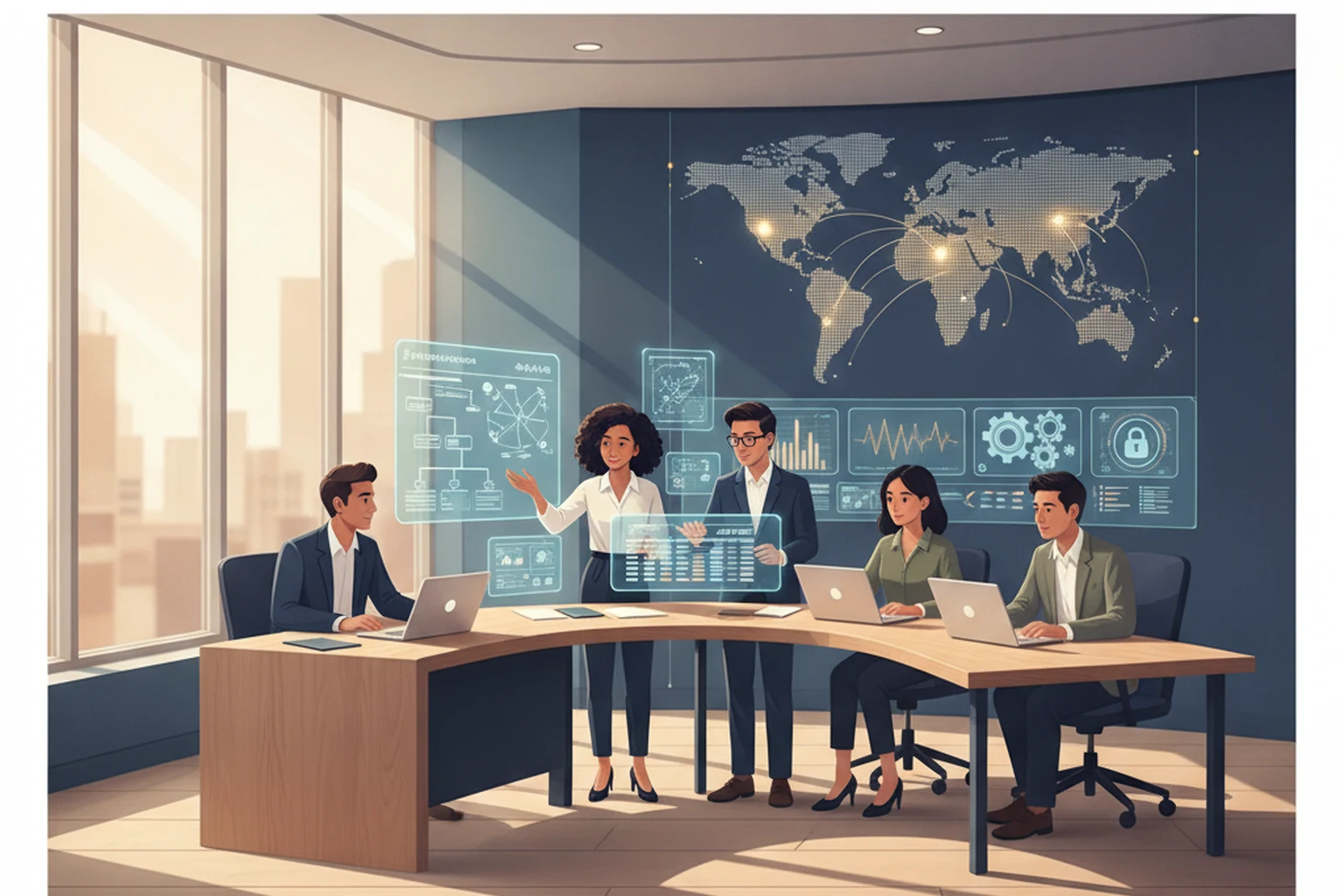 Research Brief: Virtual Assistant Service Operations Handoff Reliability editorial illustration