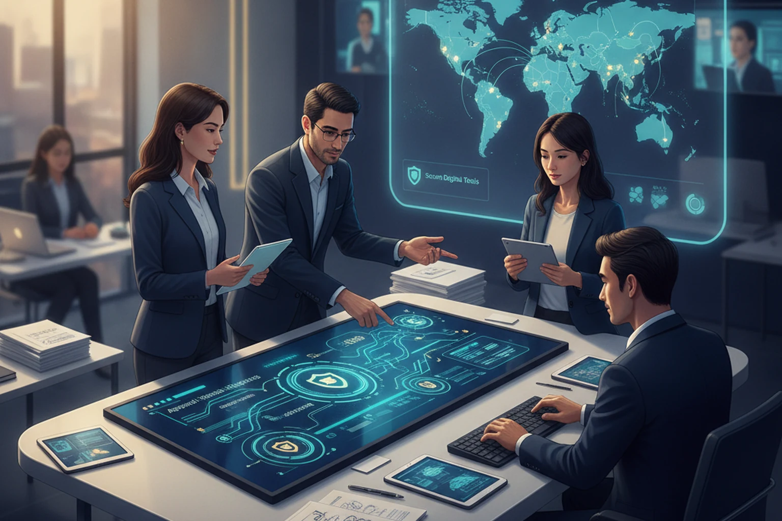 Virtual Assistant Service Operations: Weekly Decision Brief editorial illustration